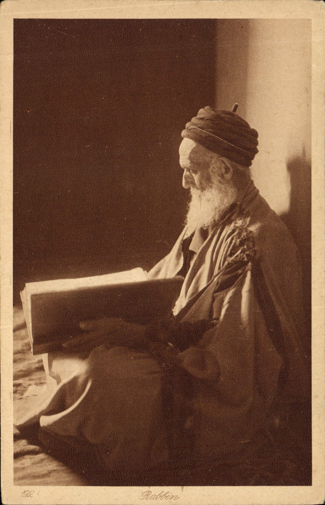 Rabbin — Portrait — L. D. L. - Vorderseite