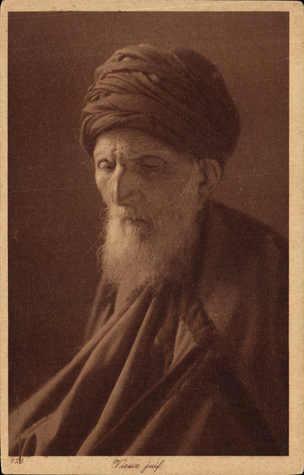 Vieux juif — portrait — Éditeurs L & L, n° 126