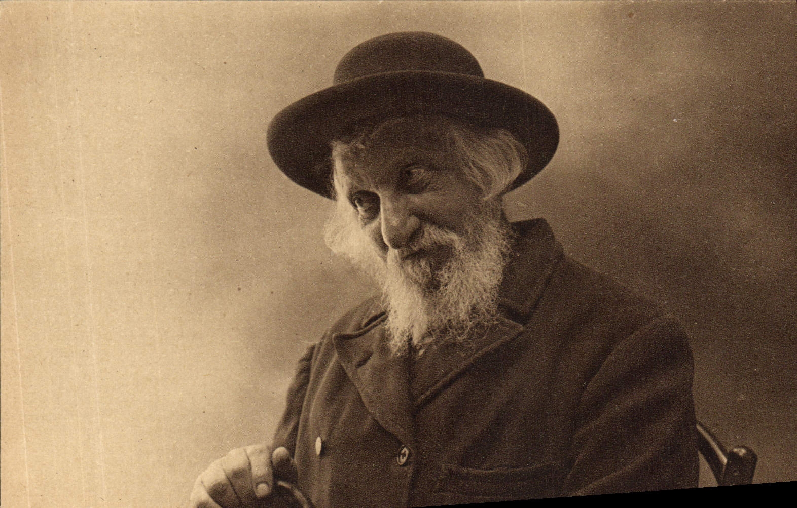 Portrait d'un vieil homme barbu — Palestine — éditeur Jamal Pasha, n° 22