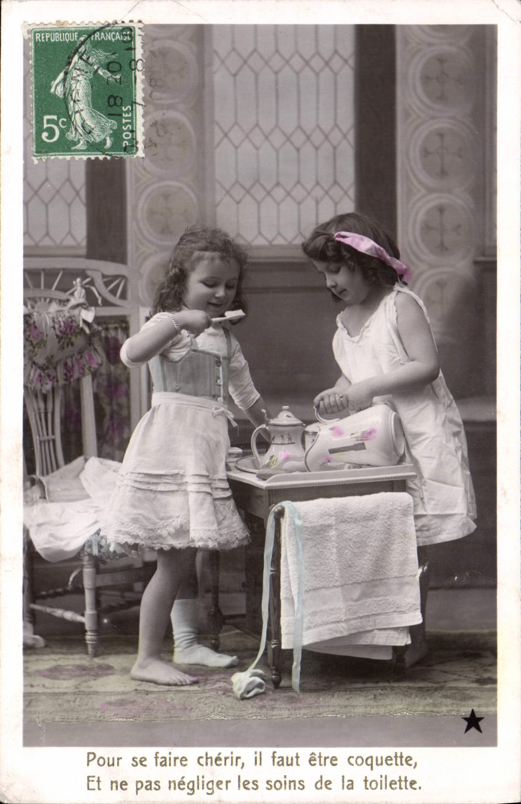 CPA Sante Dentiste Enfants