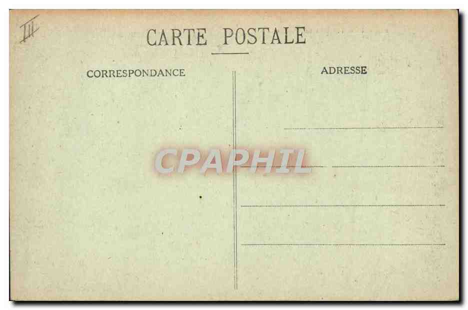 CPA Nancy Caserne Blanda Militaria — Rückseite
