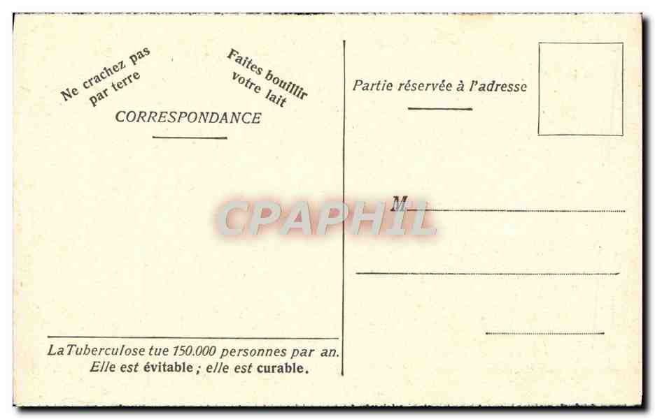 Enfants jouant dans un ruisseau — Société de Préservation contre la Tuberculose, Paris — 33, Rue Lafayette — Reverso