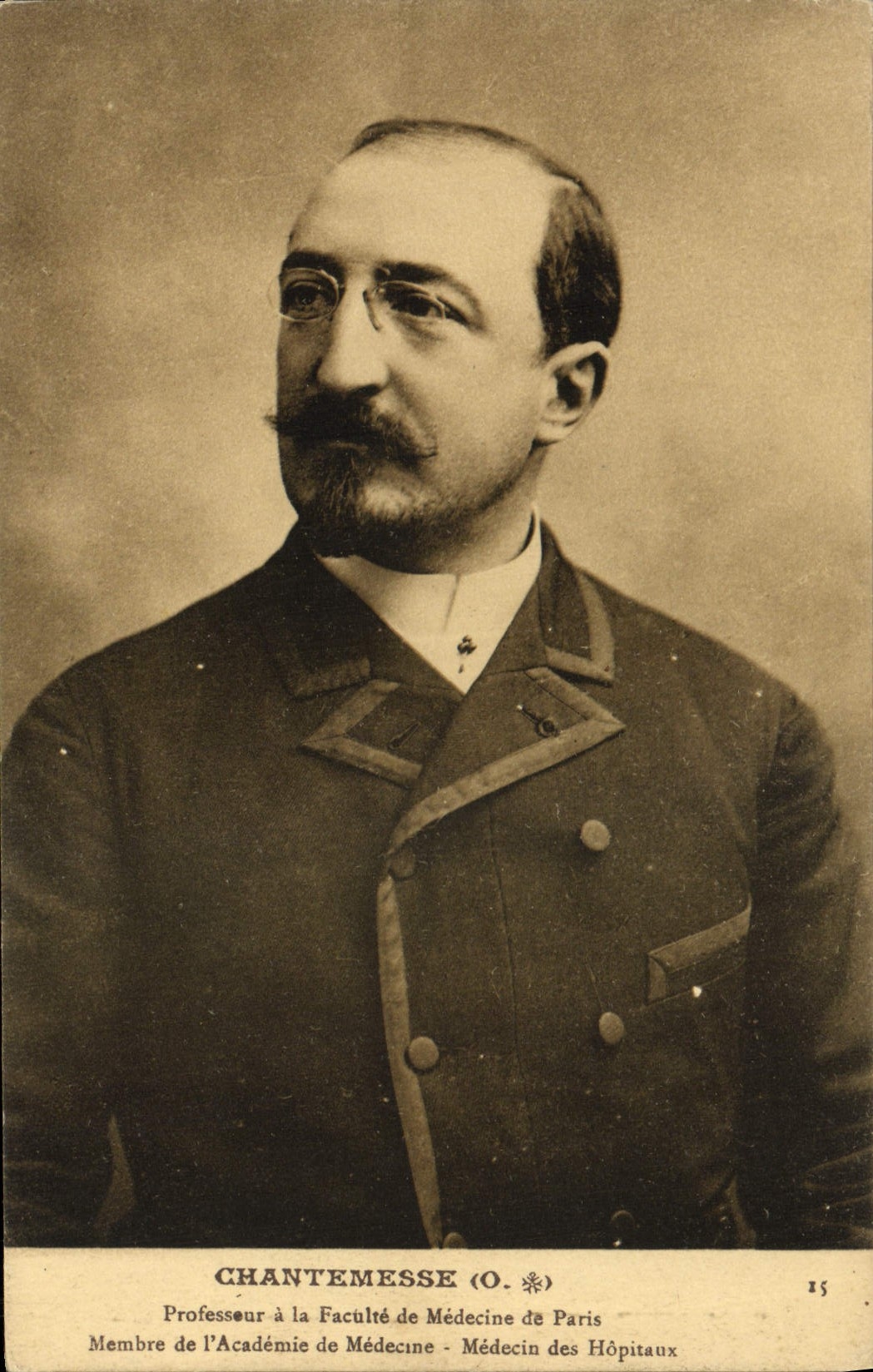 Chantemesse (O.) — Professeur à la Faculté de Médecine de Paris, Membre de l'Académie de Médecine - Médecin des Hôpitaux — éditeur O. Chantemesse, n°15