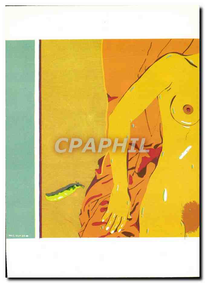 CPM Nu erotique Illustrateur Nini au petit pois Christian Guy