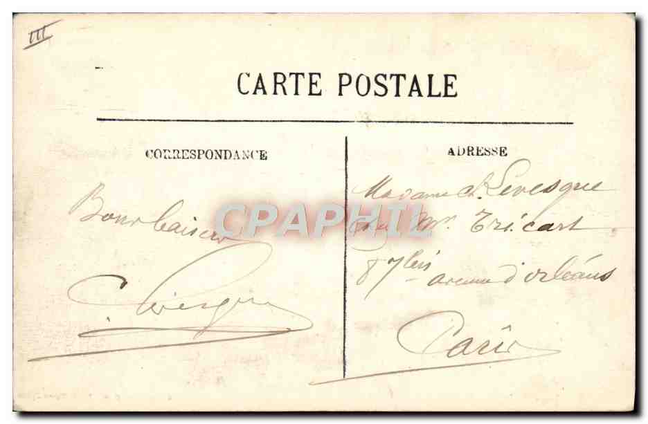 CPA Bateau Sous marin par gros temps  — Verso
