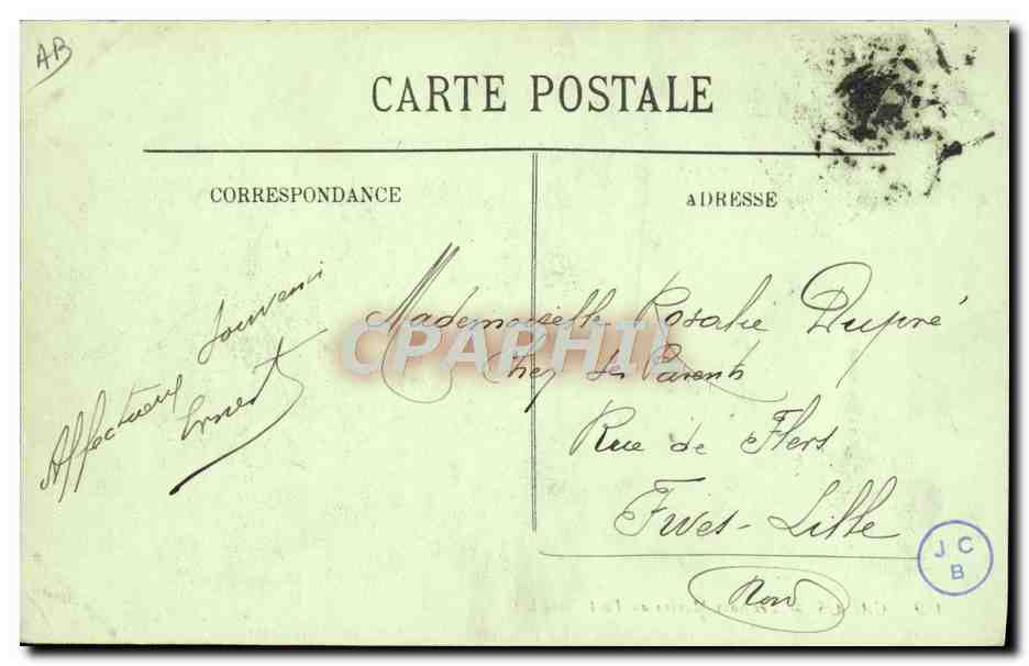 Calais — I Sottomarini al Porto. — LL. — n°189 — Verso