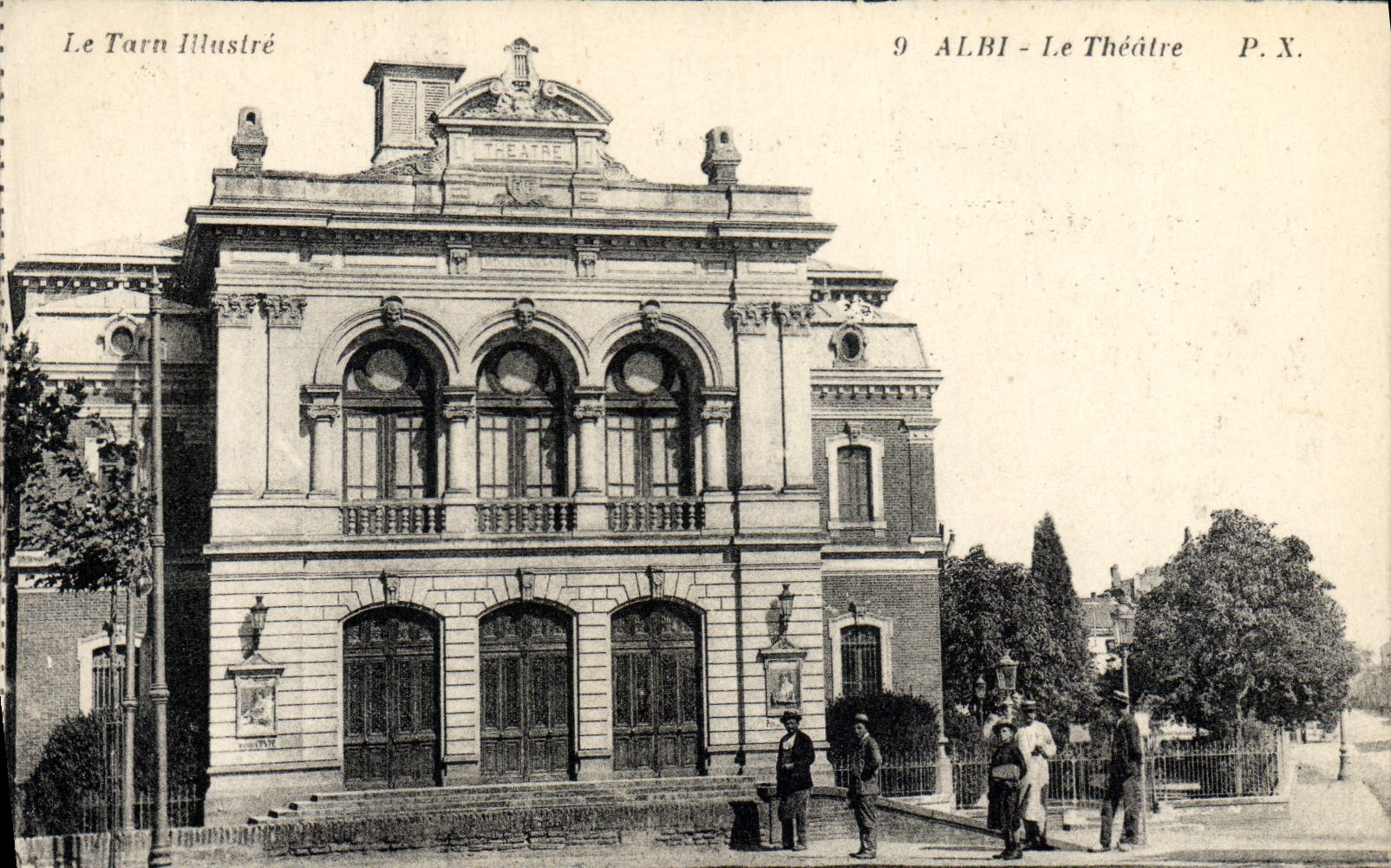 Albi - Le Théâtre — éditeur Le Tarn Illustré, n° 9 P.X.