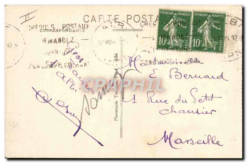 Albi - Le Théâtre — éditeur Le Tarn Illustré, n° 9 P.X. — Reverso