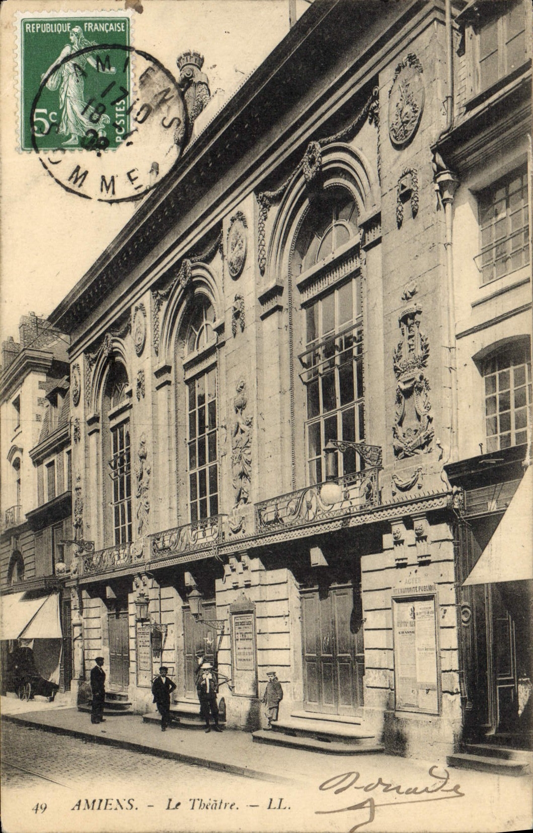 Amiens — Das Theater — LL. — Verlag LL. - Vorderseite