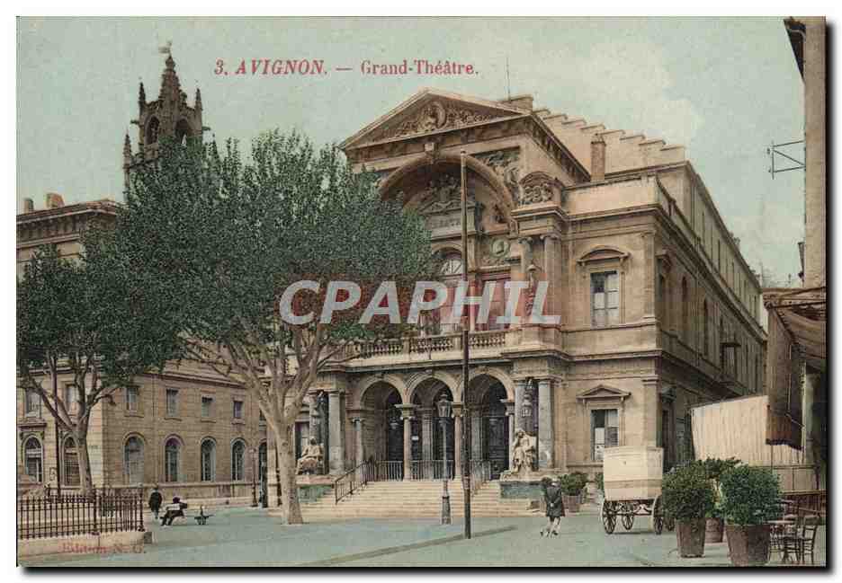 Avignon — Grand-Théâtre — Éditeur Béatrice N. 13