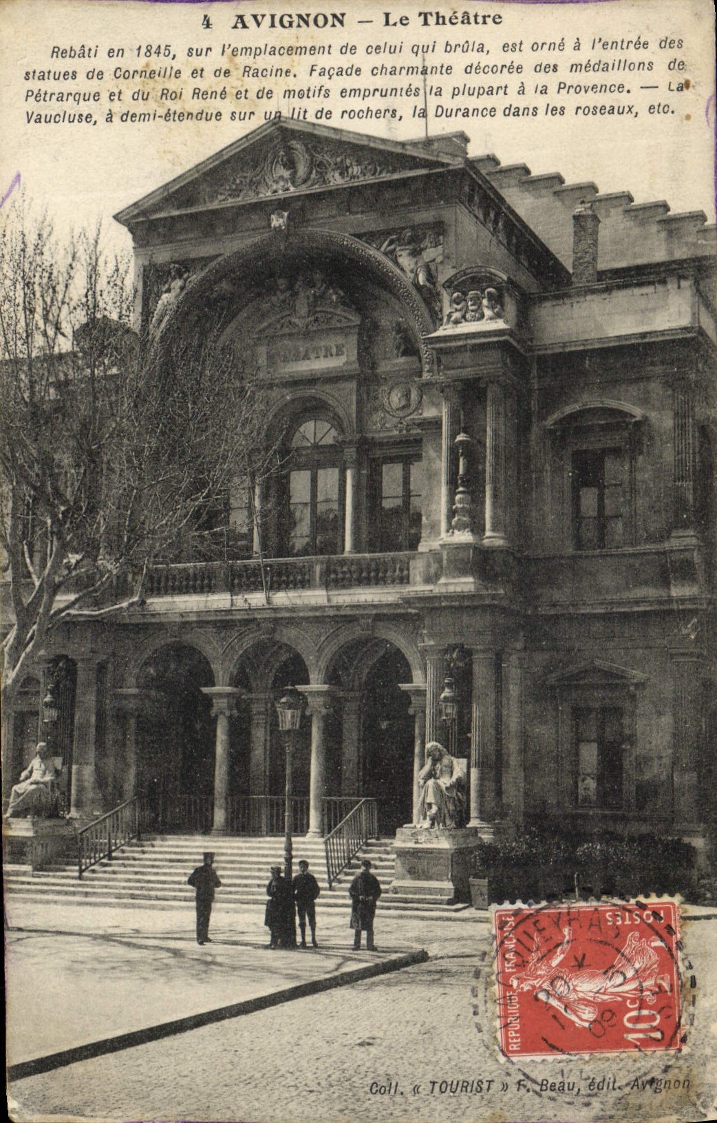Avignon — Le Théâtre — Coll. « TOURIST » F. Beau, édit. Avignon
