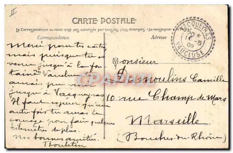 Avignon — Le Théâtre — Coll. « TOURIST » F. Beau, édit. Avignon — Verso