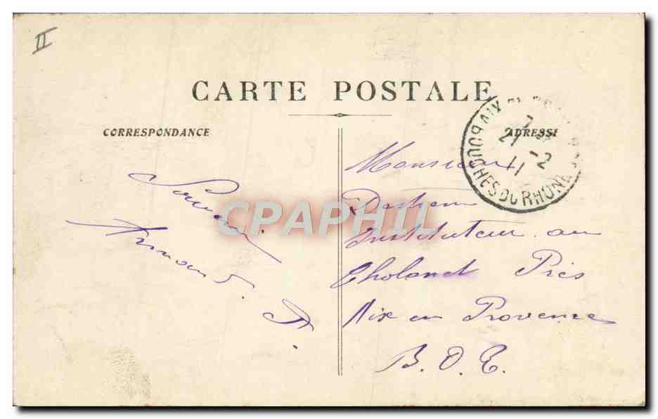 CPA Avignon Le Theatre  — Verso