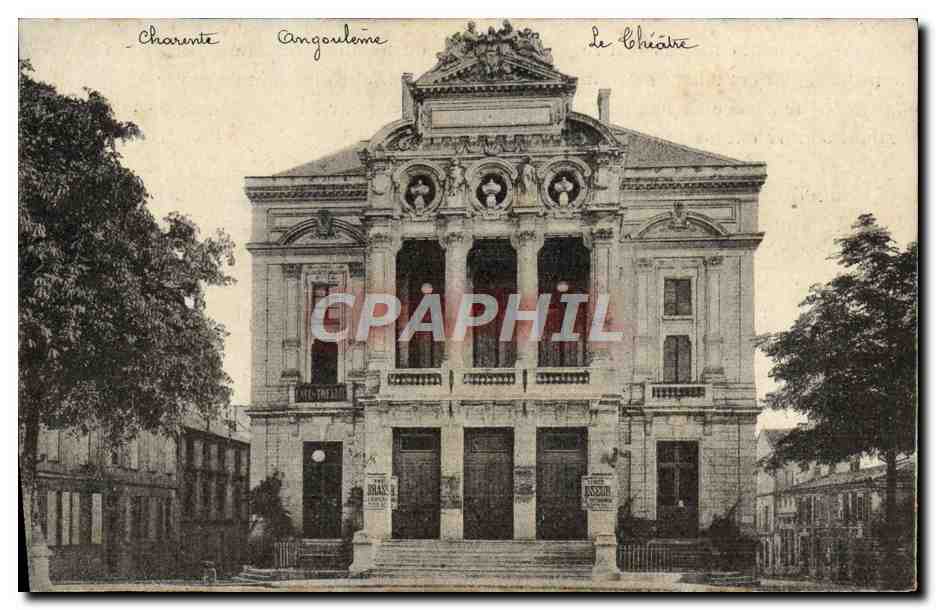 CPA Angouleme Le Theatre 