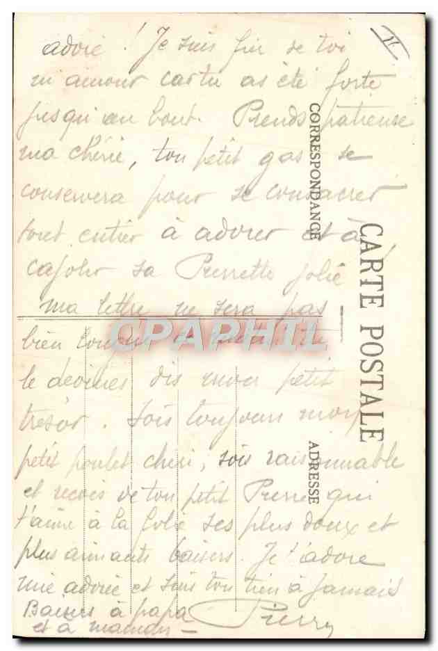 Amiens — Le Théâtre — Édition C. N. — Verso