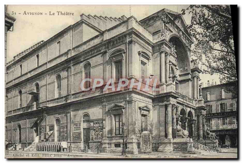Avignon - Le Théâtre — éditeur Gliché et Edit. Felix Jean