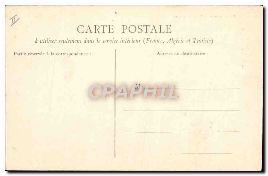 CPA Amiens Le Theatre municipal — Verso