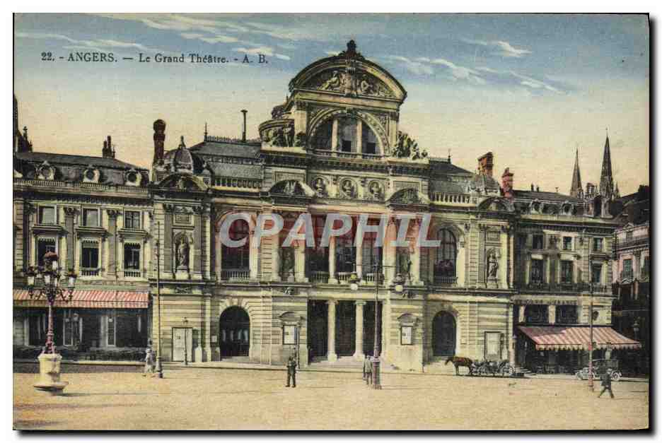 Angers — Le Grand Théâtre — A. B.
