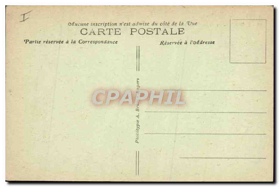 Angers — Le Grand Théâtre — A. B. — Verso