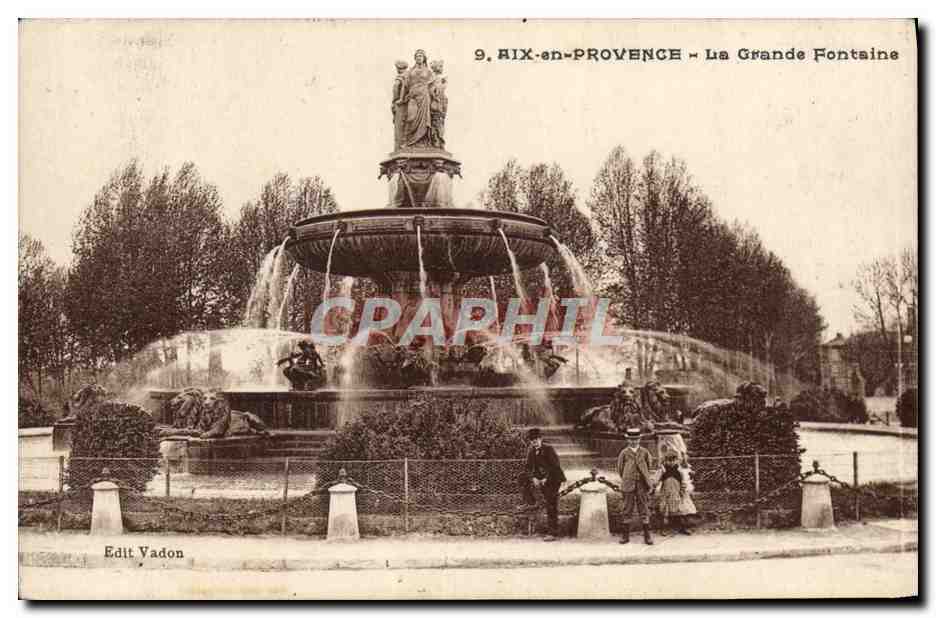 Rix-en-Provence — La Grande Fontaine — Edit Vadon, n°9