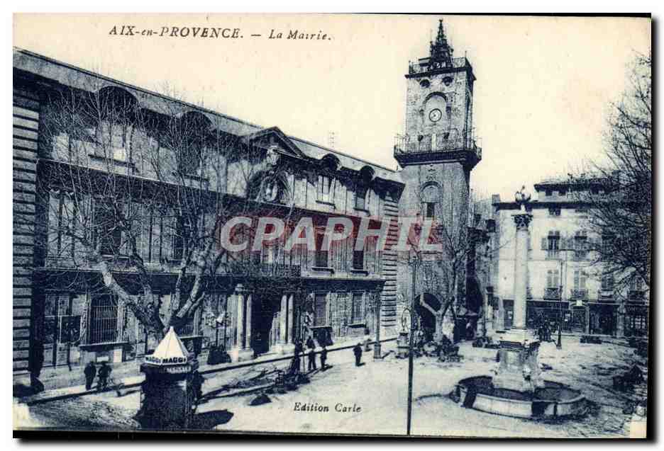 AIX-en-PROVENCE — La Mairie — Édition Carle