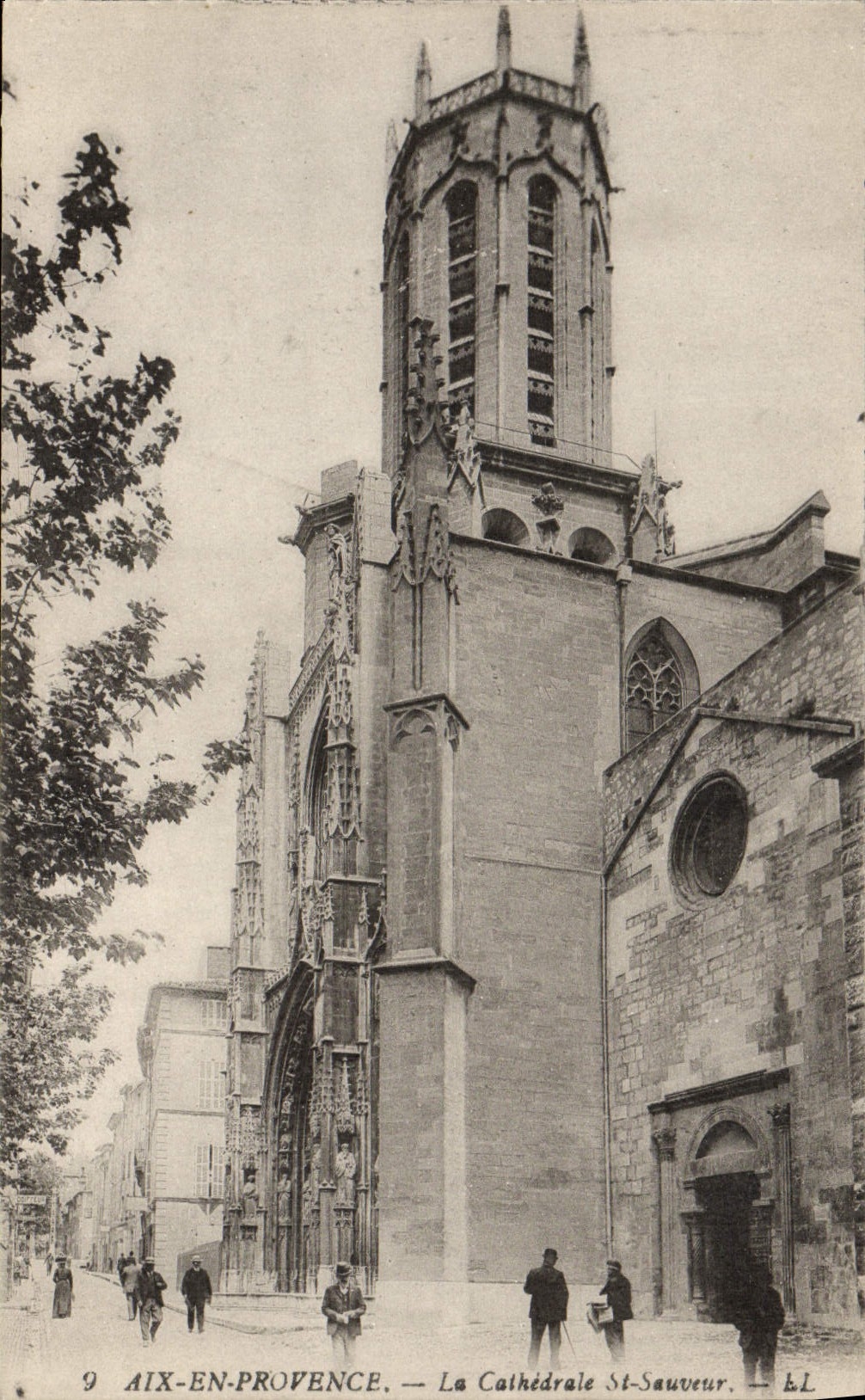 Aix-en-Provence — La Cathédrale St-Sauveur — Éditeur E.L. n°9