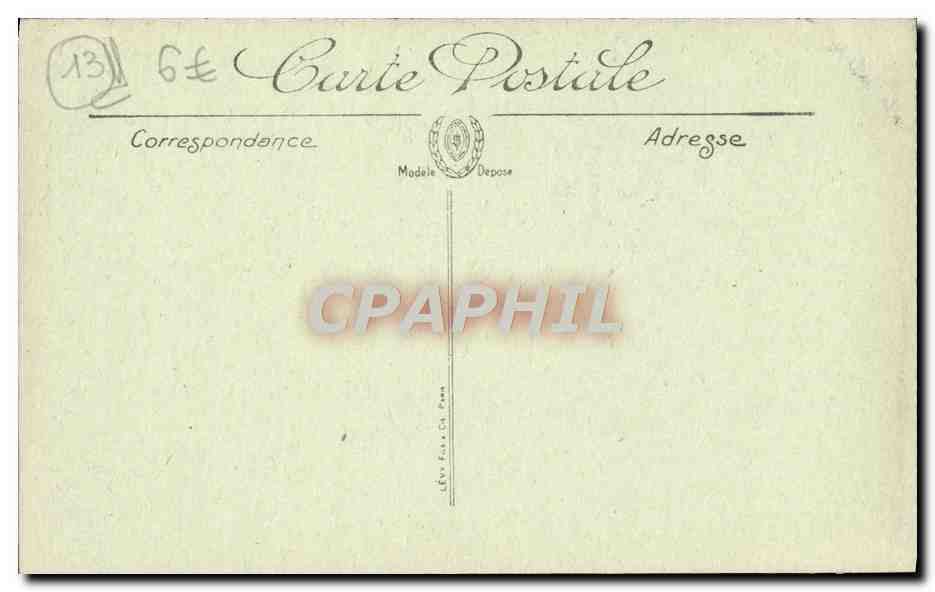Aix-en-Provence — La Cathédrale St-Sauveur — Éditeur E.L. n°9 — Verso