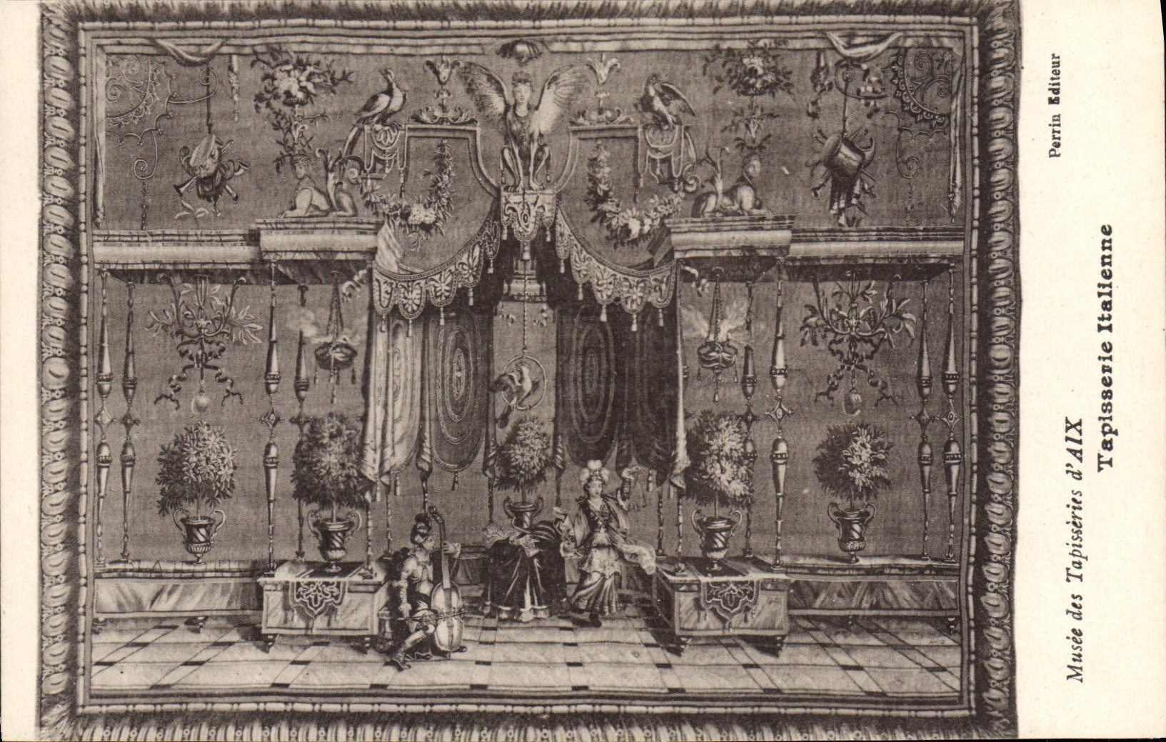 Musée des Tapisseries Italiennes — Tapisserie d’AIX — Éditeur Perlin