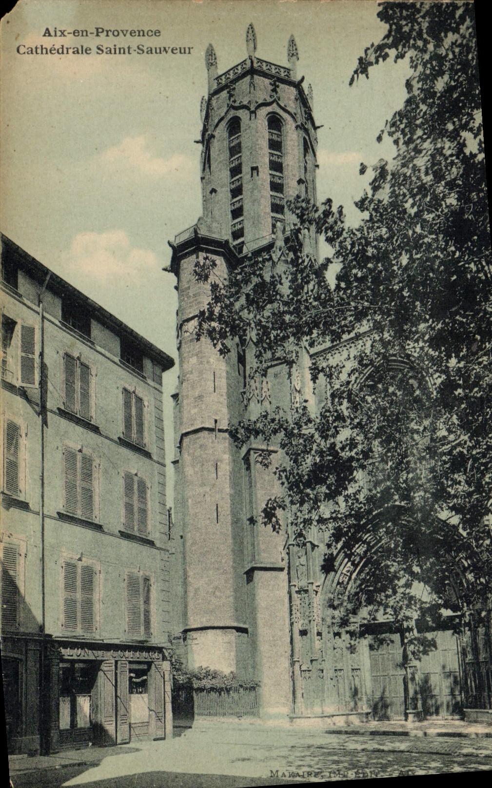 Aix-en-Provence — Cathédrale Saint-Sauveur — éditeur Mauvaires