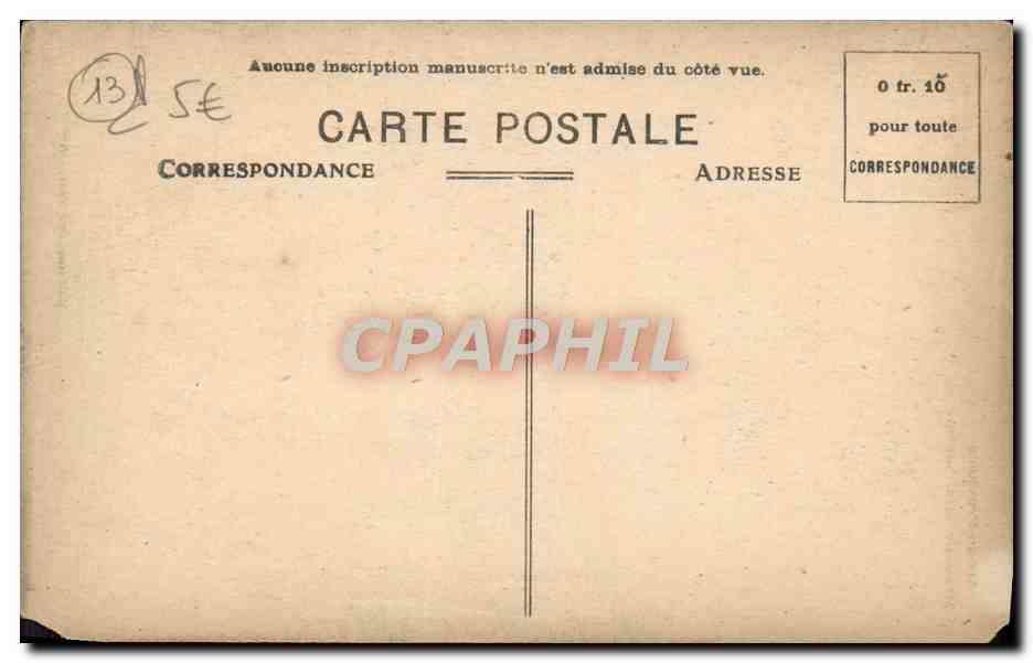 Aix-en-Provence — Cathédrale Saint-Sauveur — éditeur Mauvaires — Verso