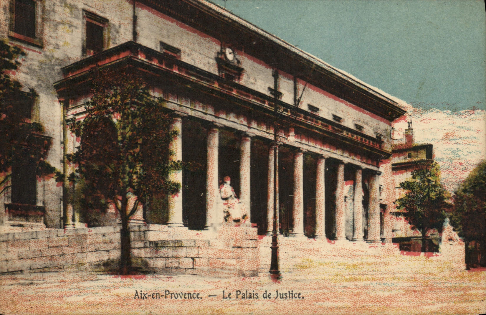 Aix-en-Provence — Le Palais de Justice.