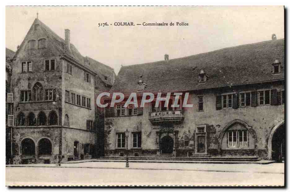 Colmar — Commissaire de Police — éditeur CPAPHIL, n° 5176