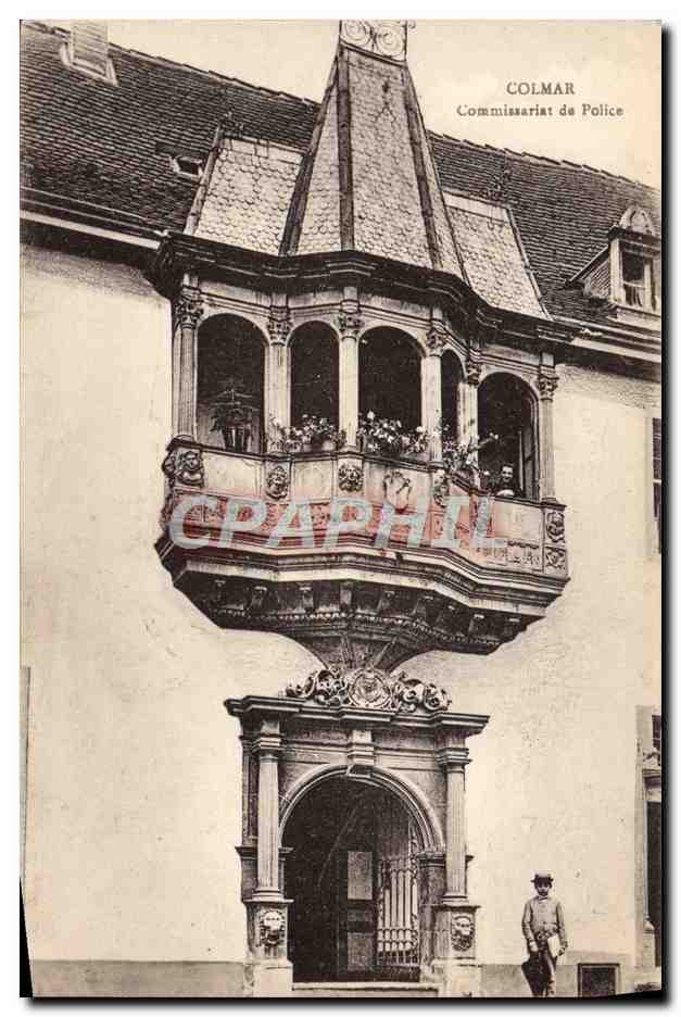 Colmar — Commissariat de Police — éditeur Ch. Berdenez, Strasbourg