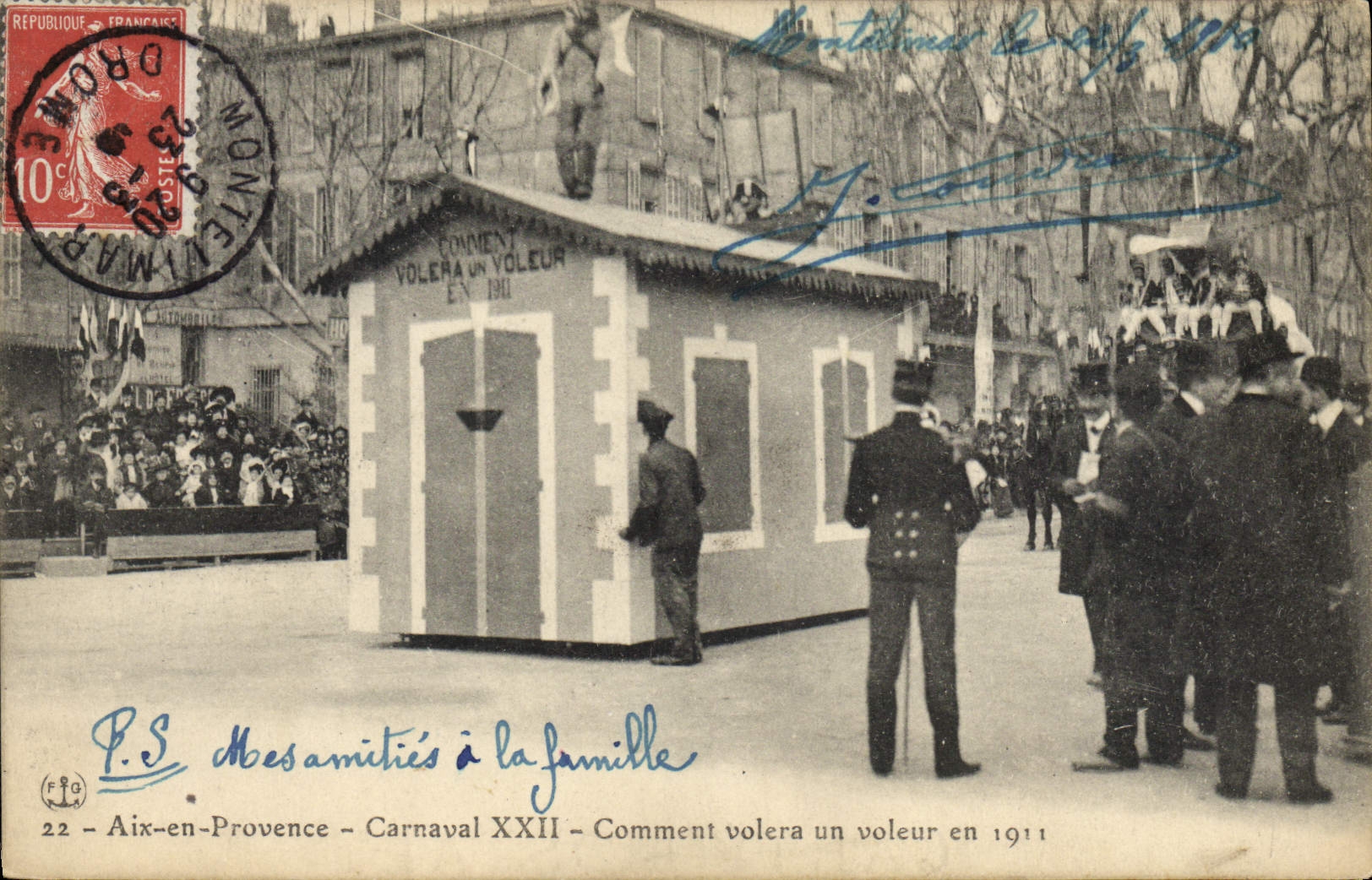 Aix-en-Provence — Carnaval XXII — Comment volera un voleur en 1911