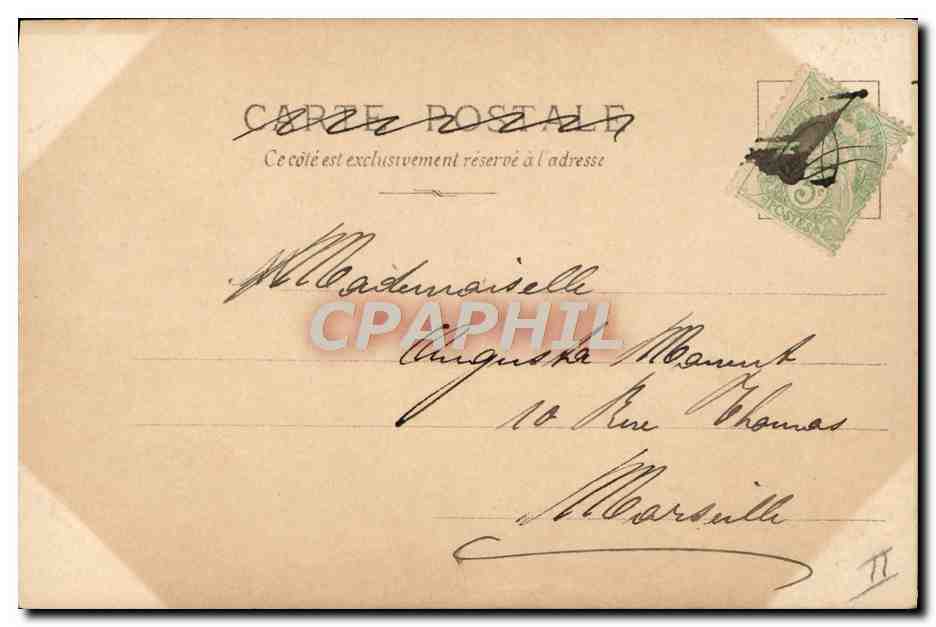 CPA Police Policier Enfant — Verso