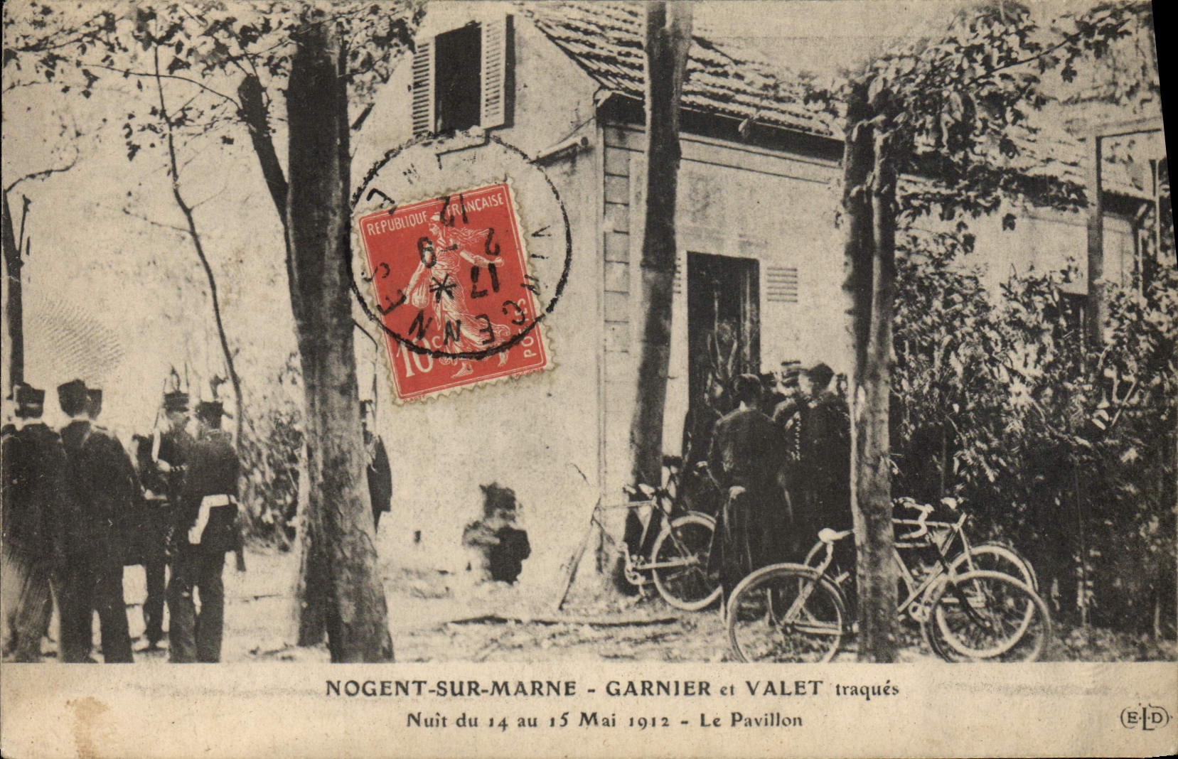 Nogent-sur-Marne — Garnier et Valet traqués — Le Pavillon — Éditeur (E-L-D) — N° de série non visible
