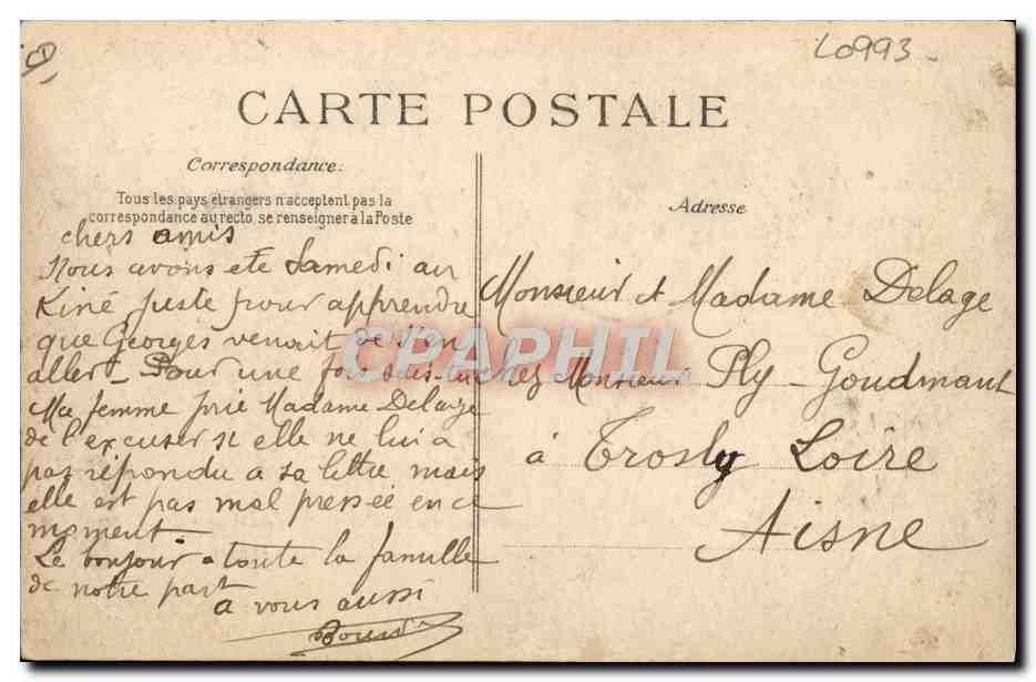 Nogent-sur-Marne — Garnier et Valet traqués — Le Pavillon — Éditeur (E-L-D) — N° de série non visible — Verso