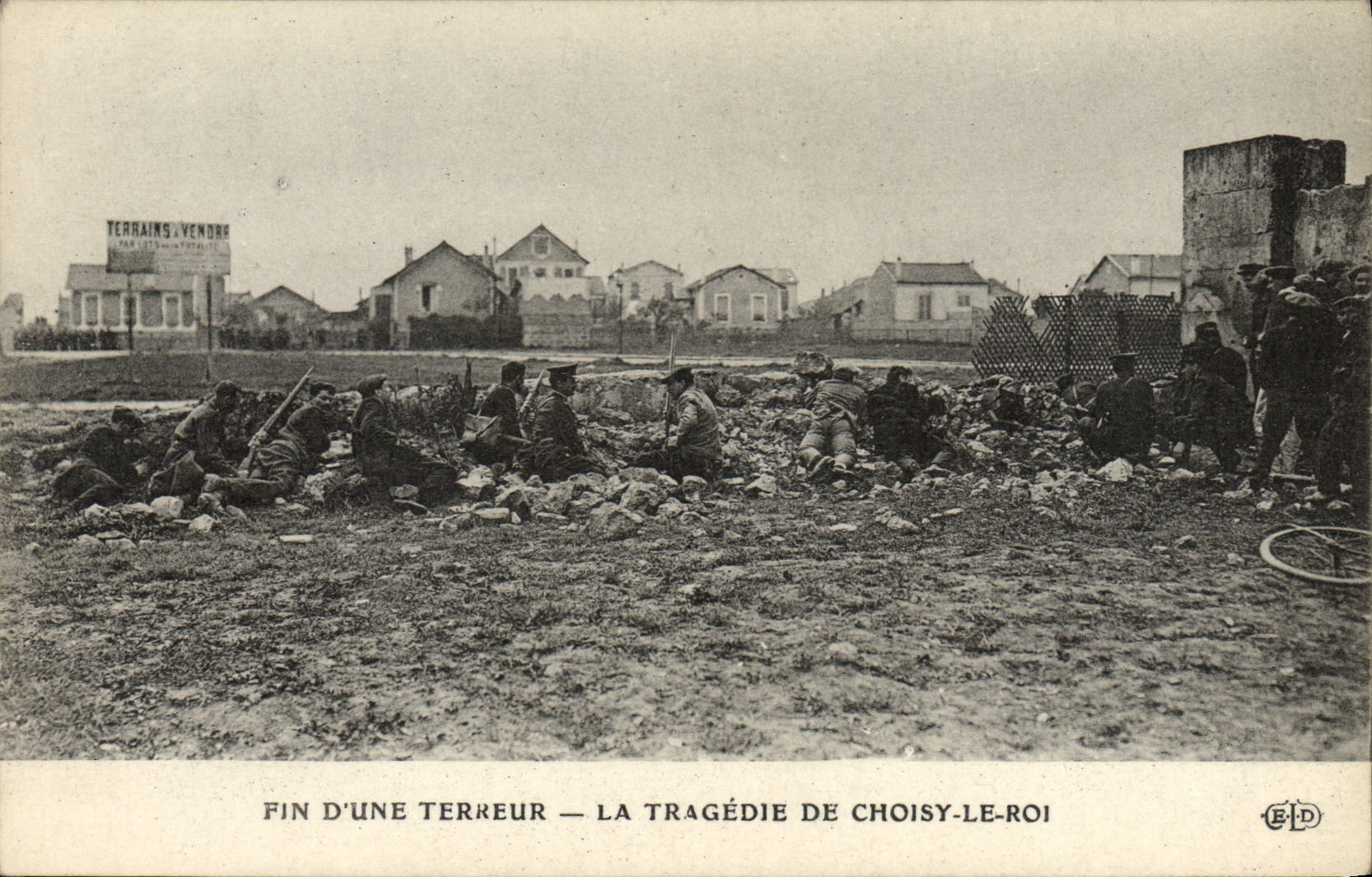 Choisy-le-Roi — La tragédie de Choisy-le-Roi — Éditeur E.P.D.