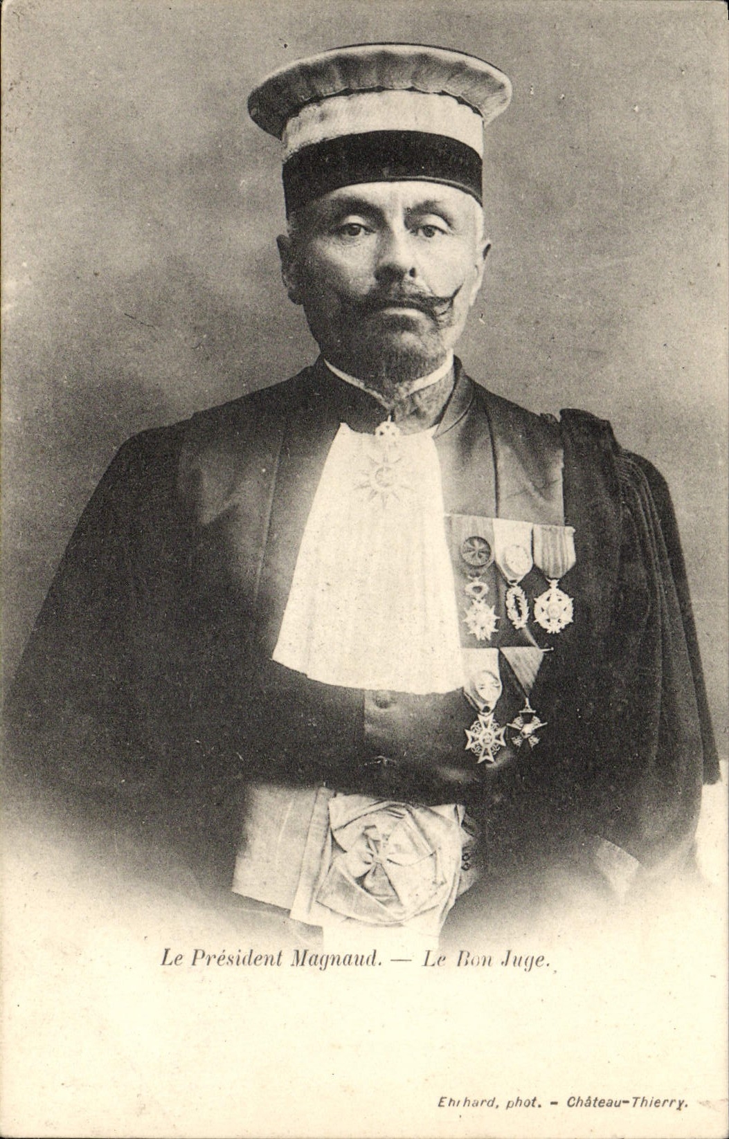 Il Presidente Magnaud — Il Buon Giudice — Ehrhard, fot. — Château-Thierry