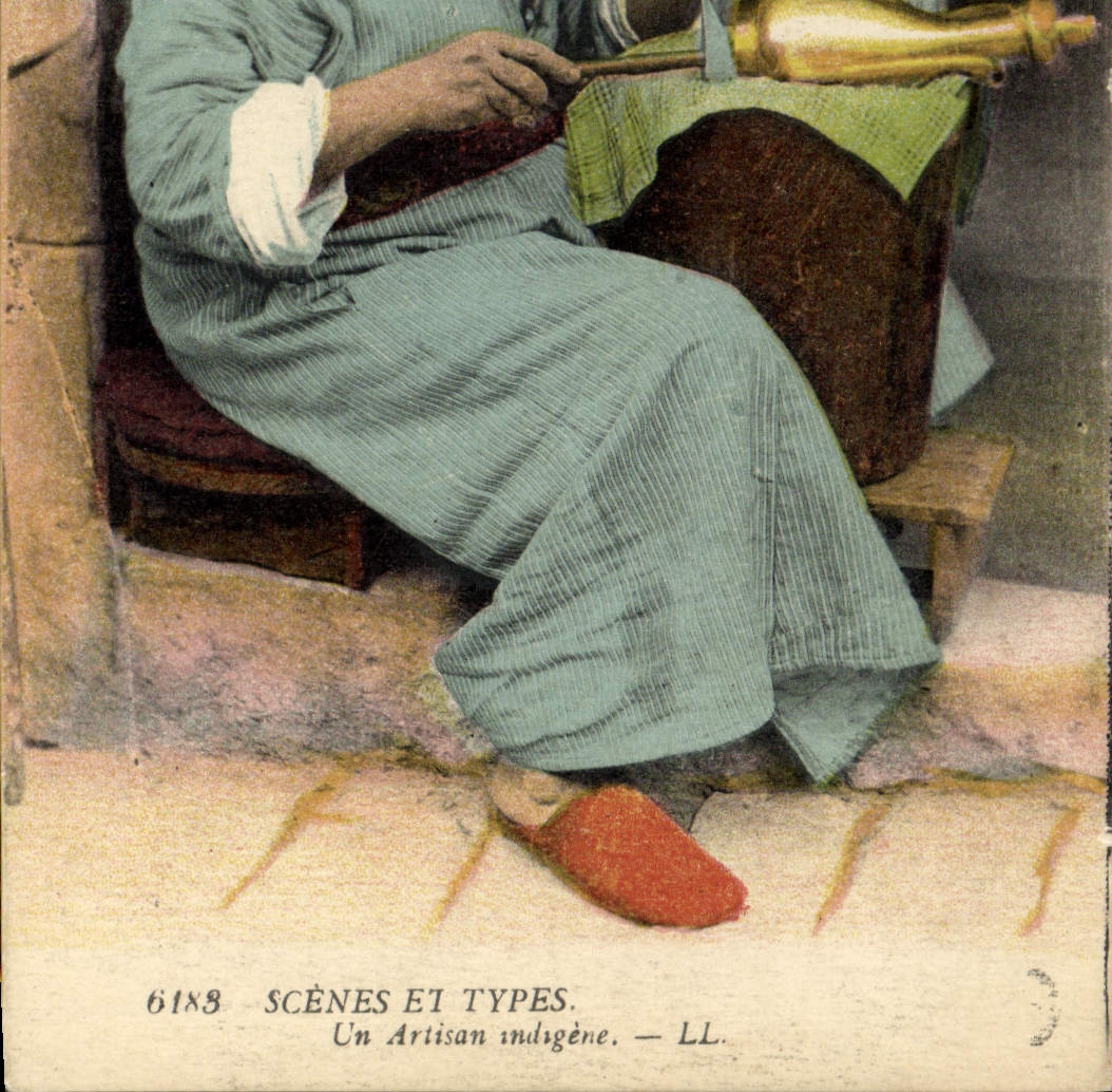 Ein indigener Handwerker — SCÈNES ET TYPES — LL.