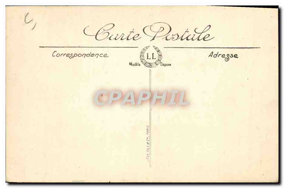 Ein indigener Handwerker — SCÈNES ET TYPES — LL. — Rückseite