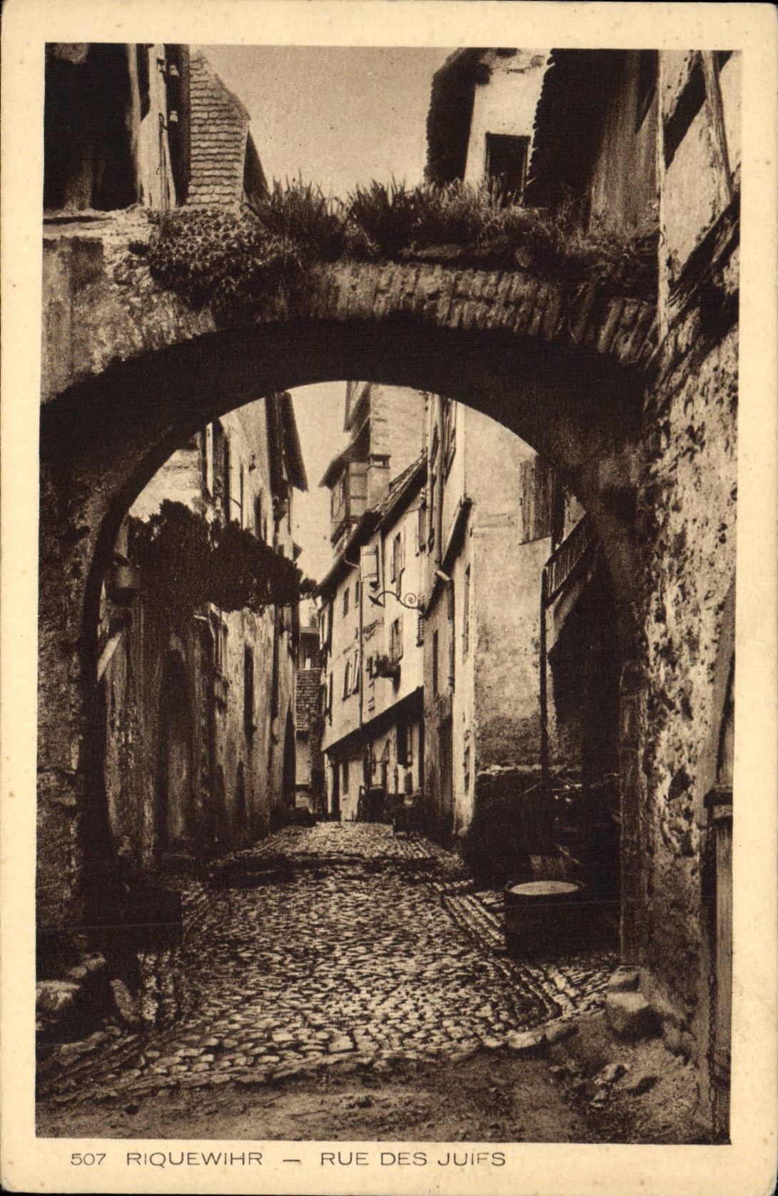 Riquewihr — Rue des Juifs — Braun & Cie, Mulhouse-Dornach, n°507