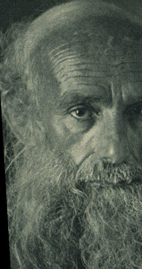 Un vieil homme — portrait — Palestine, Jerusalem, No. 6, 1921