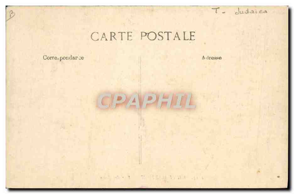 CPA Judaica Juif Saint Maximin Rue des Juifs Enfants — Rückseite