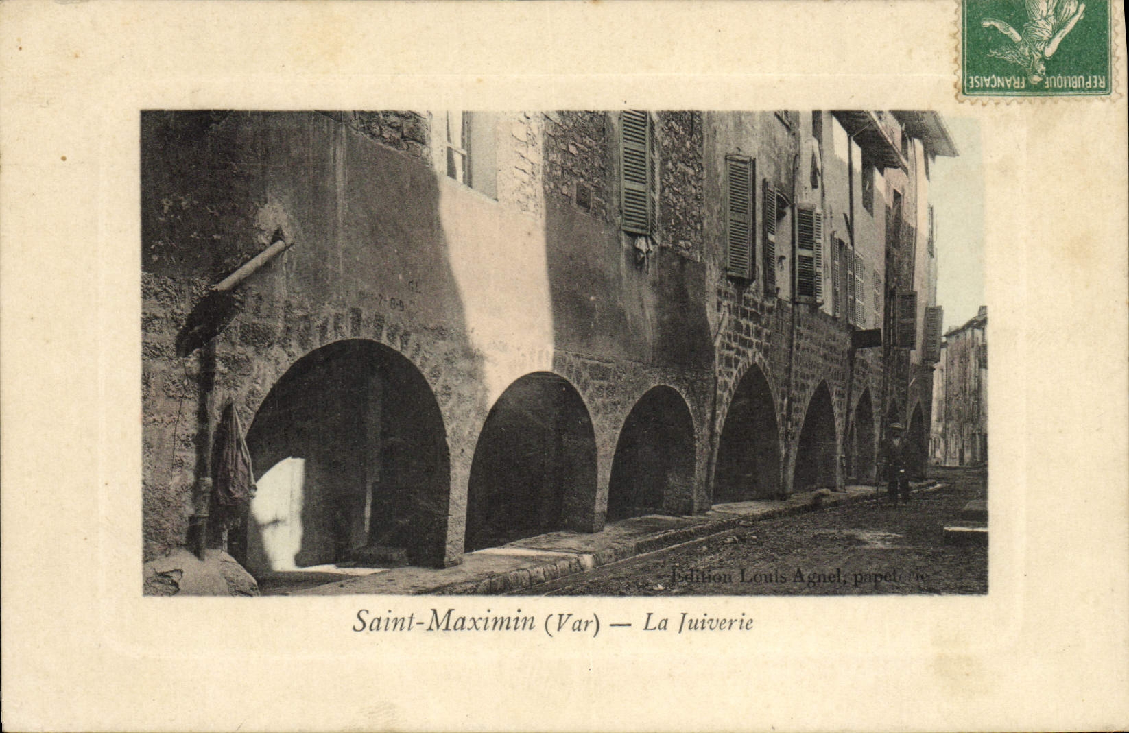 CPA Judaica Juif Saint Maximin La juiverie 