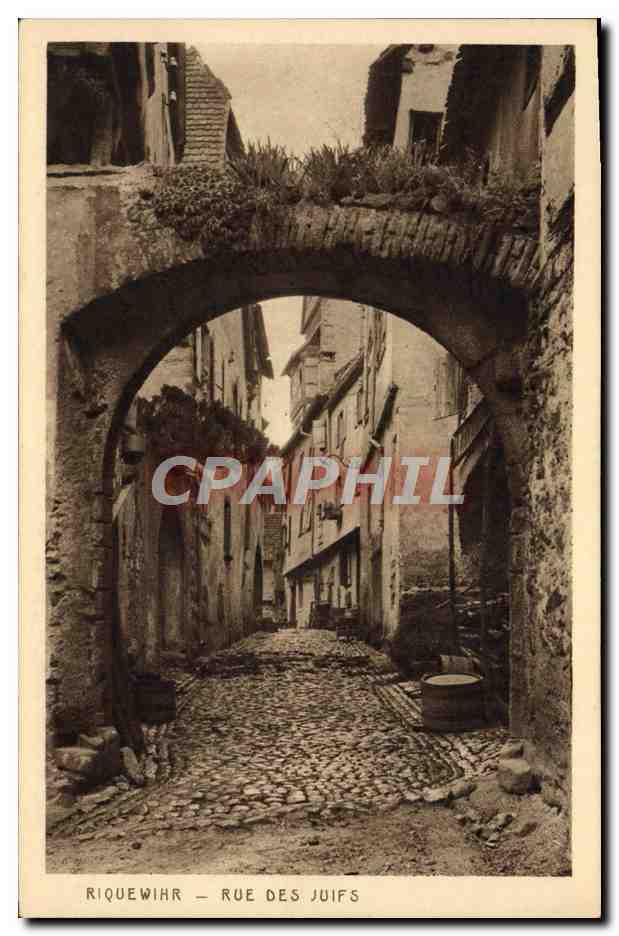 Riquewihr — Rue des Juifs — éditeur Braun & Cie
