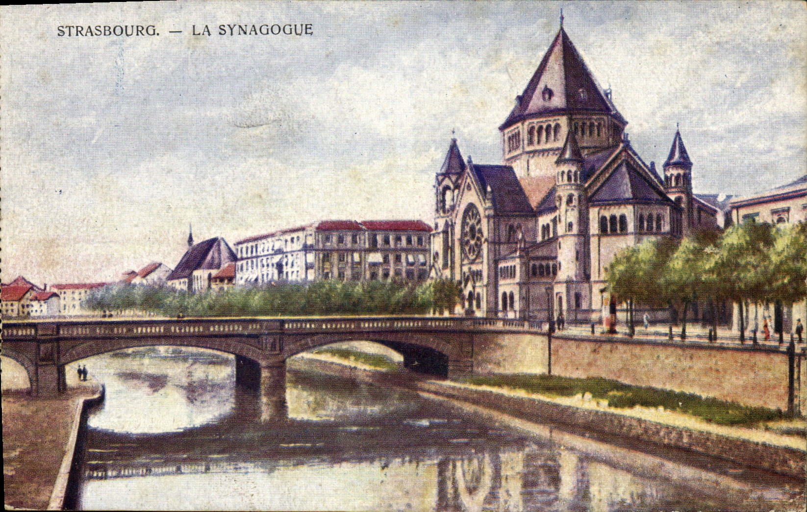 Straßburg — Die Synagoge — Magnod