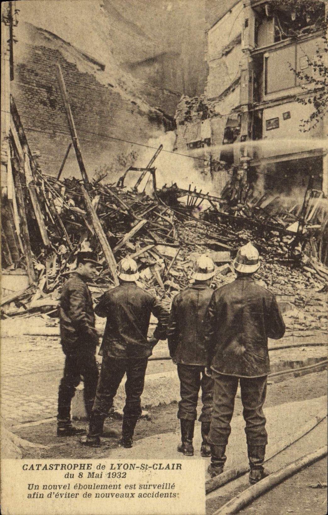 Disastro di Lyon-St-Clair — 8 Maggio 1932 — editore non identificato