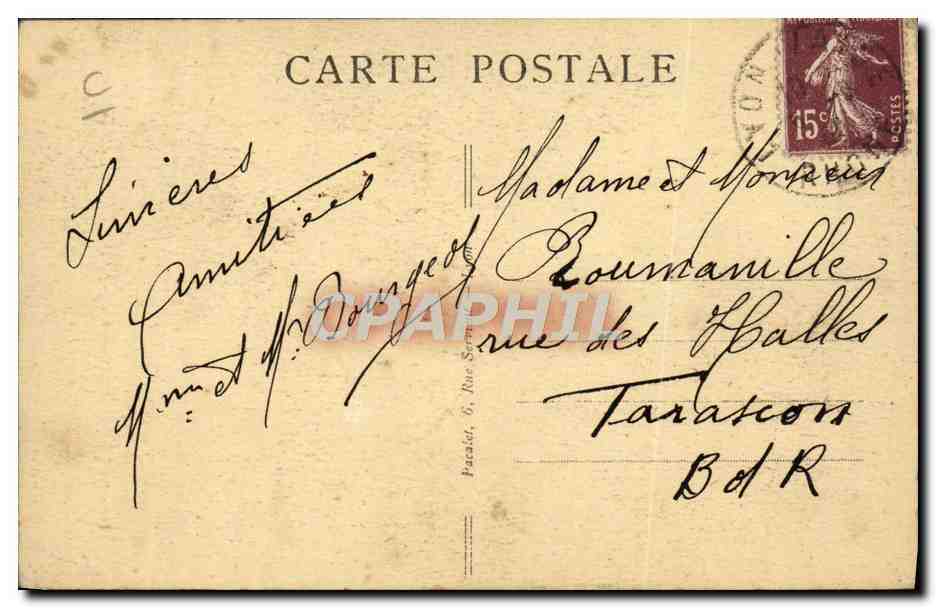 Disastro di Lyon-St-Clair — 8 Maggio 1932 — editore non identificato — Verso