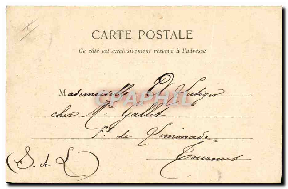 Le Petit Pompiere — Enfant en tenue de pompier — Édition Phototypie A. Bergeret et Cie, Nancy — Reverso